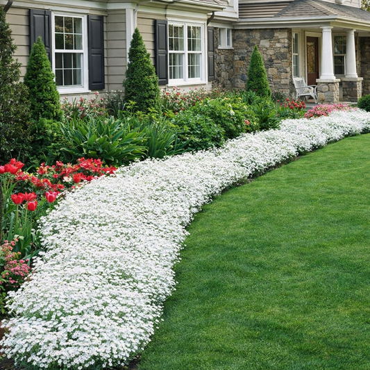 Sweet Alyssum Seeds Carpet of Snow Easy to Grow Fragrant Flowers for Ground Cover & Gardens